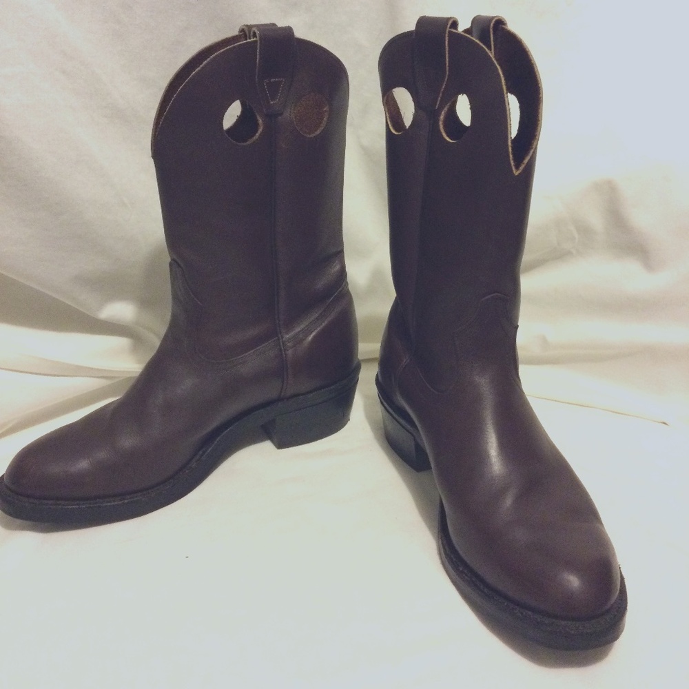 Custom OX Blood Cowboy Boots - Unisex - Size 41. W - 9./M - 7.5